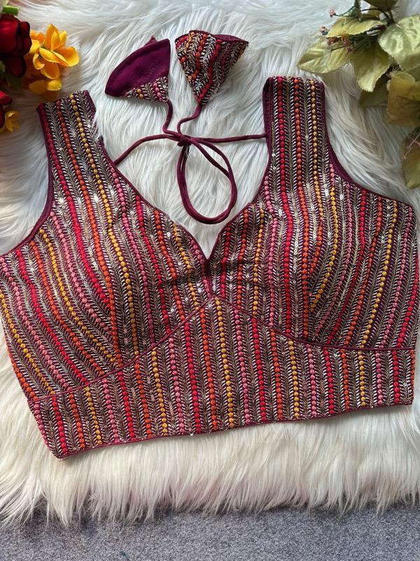 Sabella 1012 catalog latest partywear blouse at mumbai wholesaler