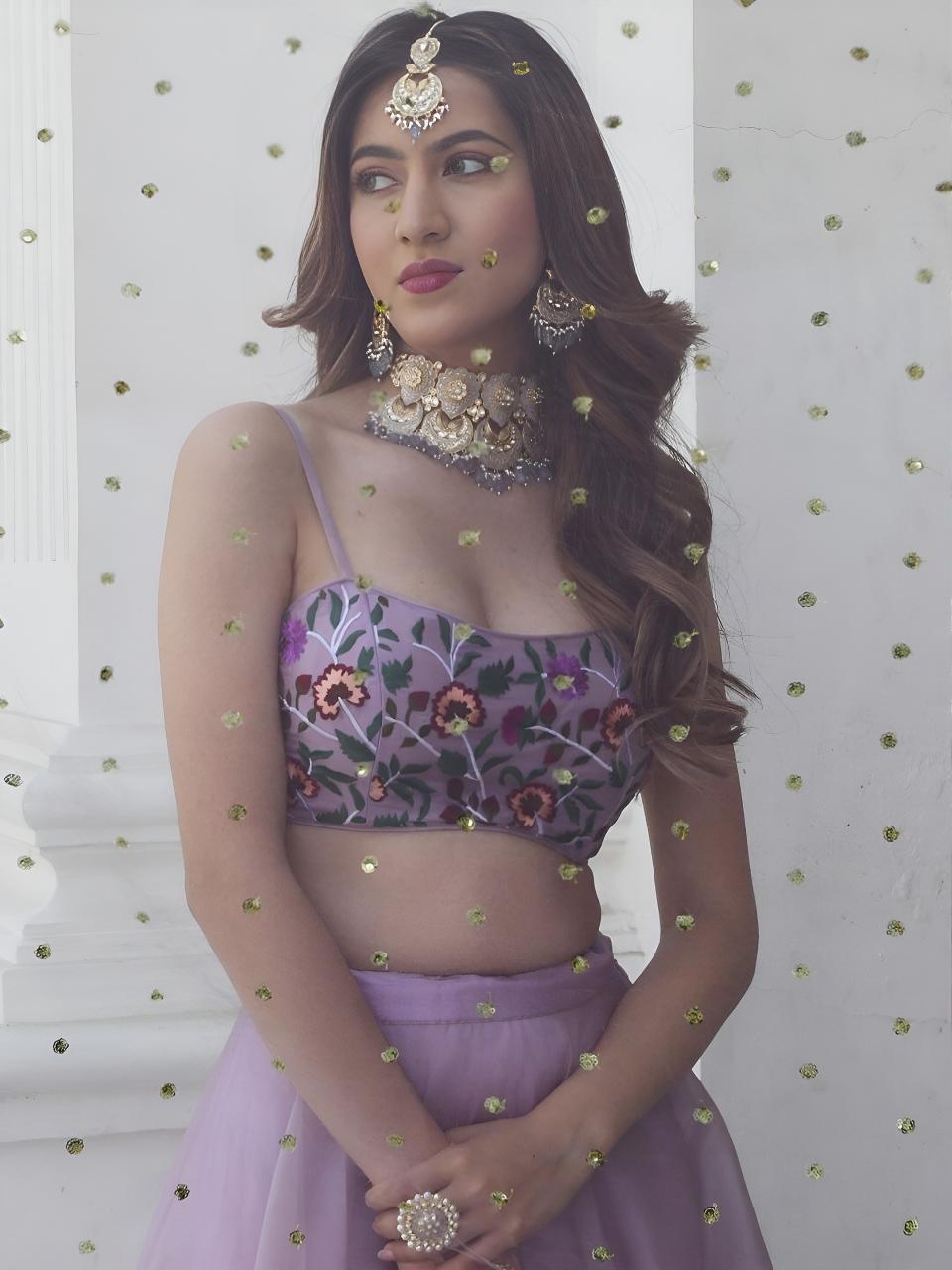 Sabella 15065 catalog party wear lehenga choli