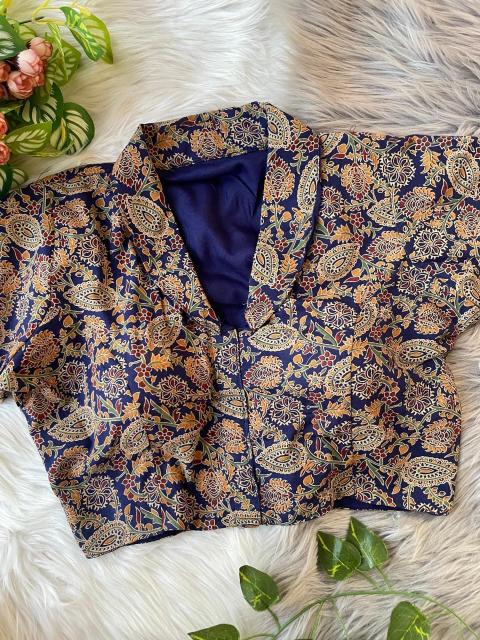 Sabella Ajrakh Cotton vol 1 catalog blouse wholesaler in surat gujarat