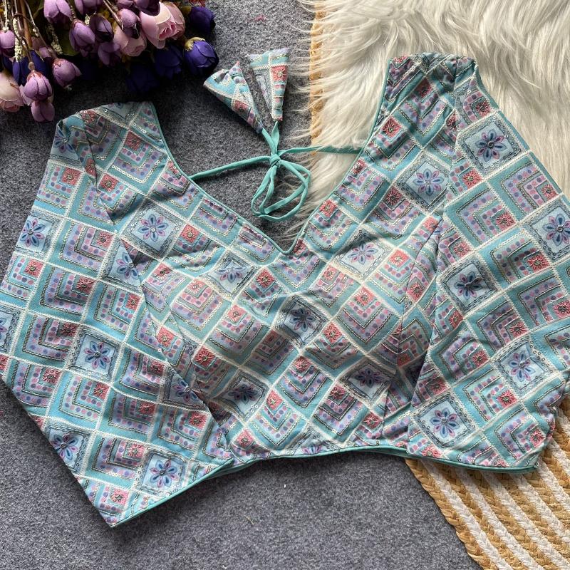 Sabella Astar Pure Khadi Cotton catalog blouse wholesaler surat