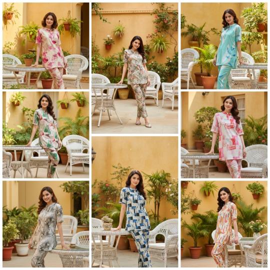 Sabella Classic Trend catalog nighty co ord set