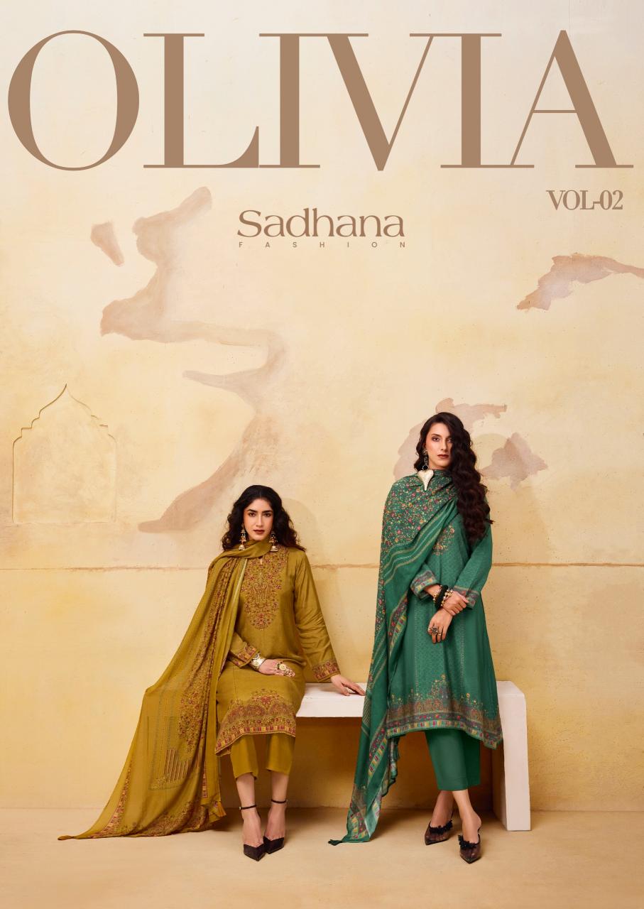 Sadhana Fashion Olivia Vol 2 catalog salwar kameez india wholesale