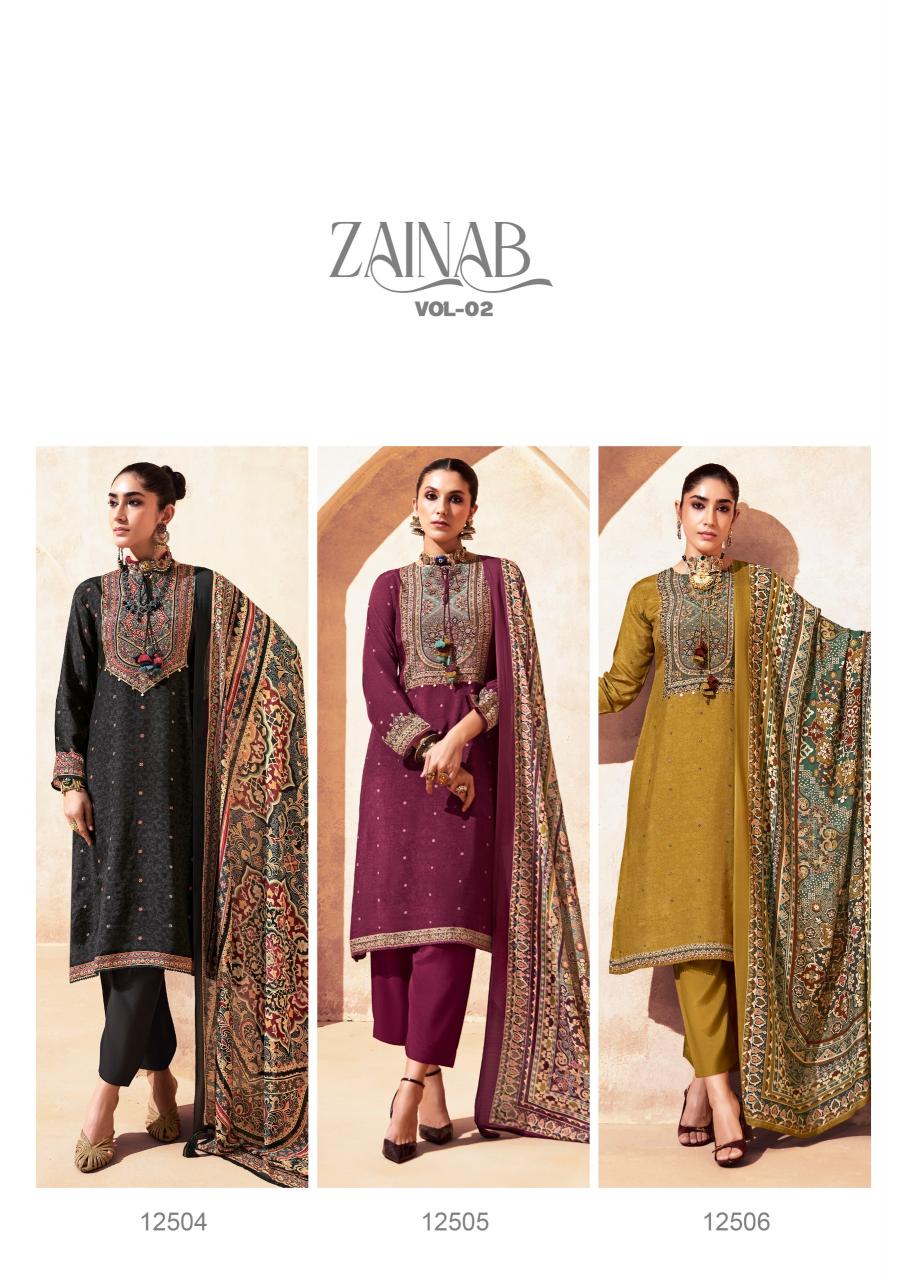 Sadhana Fashion Zainab vol 2 catalog wholesale suppliers of salwar kameez in kolkata