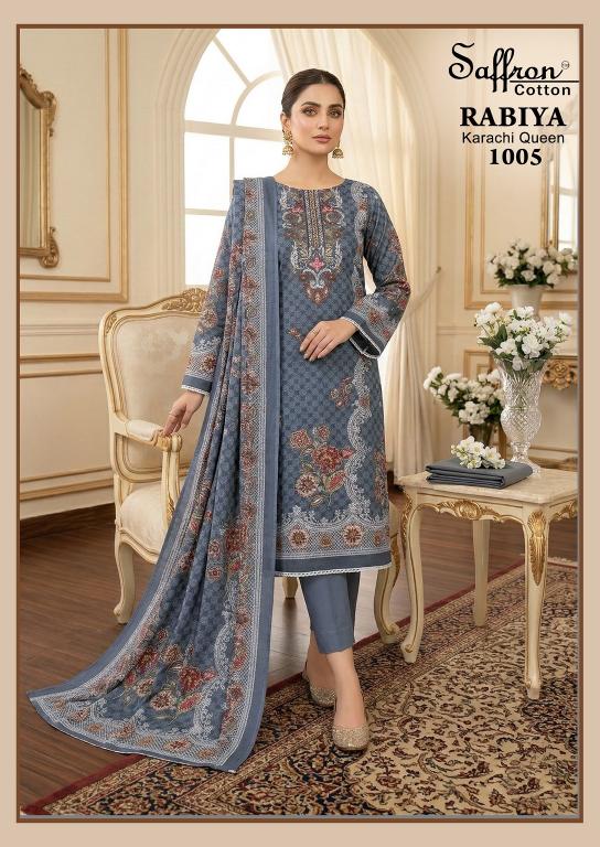 Saffron Rabiya Karachi Queen – Karachi Dress Material - Wholesale Catalog