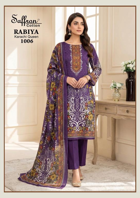 Saffron Rabiya Karachi Queen – Karachi Dress Material - Wholesale Catalog