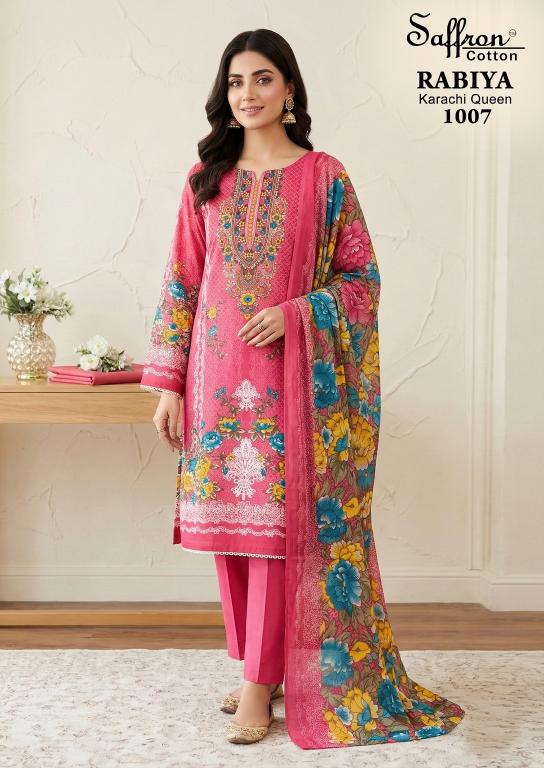 Saffron Rabiya Karachi Queen – Karachi Dress Material - Wholesale Catalog