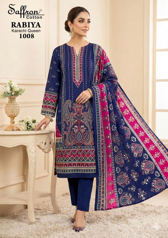 Saffron Rabiya Karachi Queen – Karachi Dress Material - Wholesale Catalog