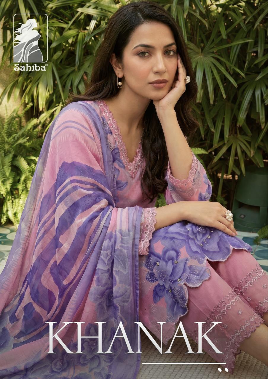 Sahiba Khanak catalog salwar kameez wholesale market in mumbai