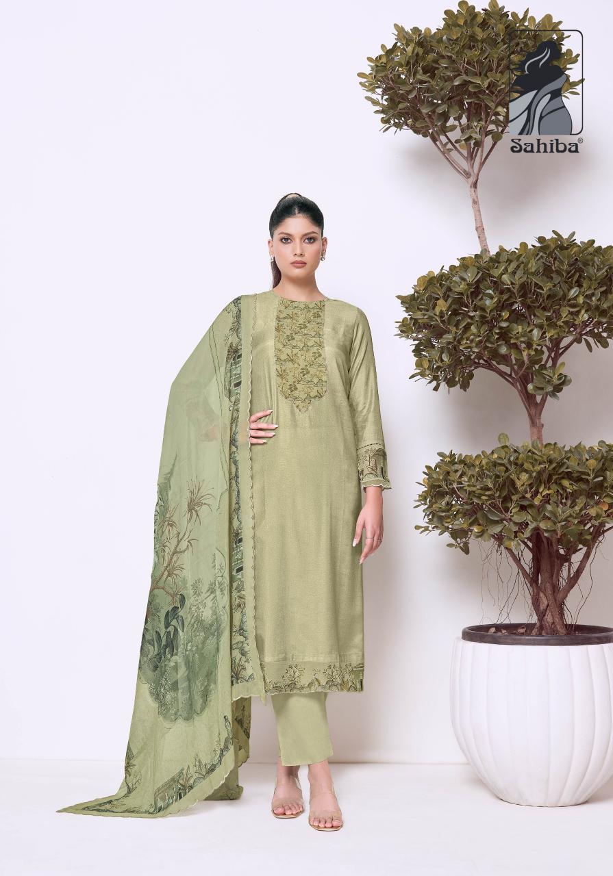 Sahiba Madhulika catalog wholesale salwar kameez market in kolkata