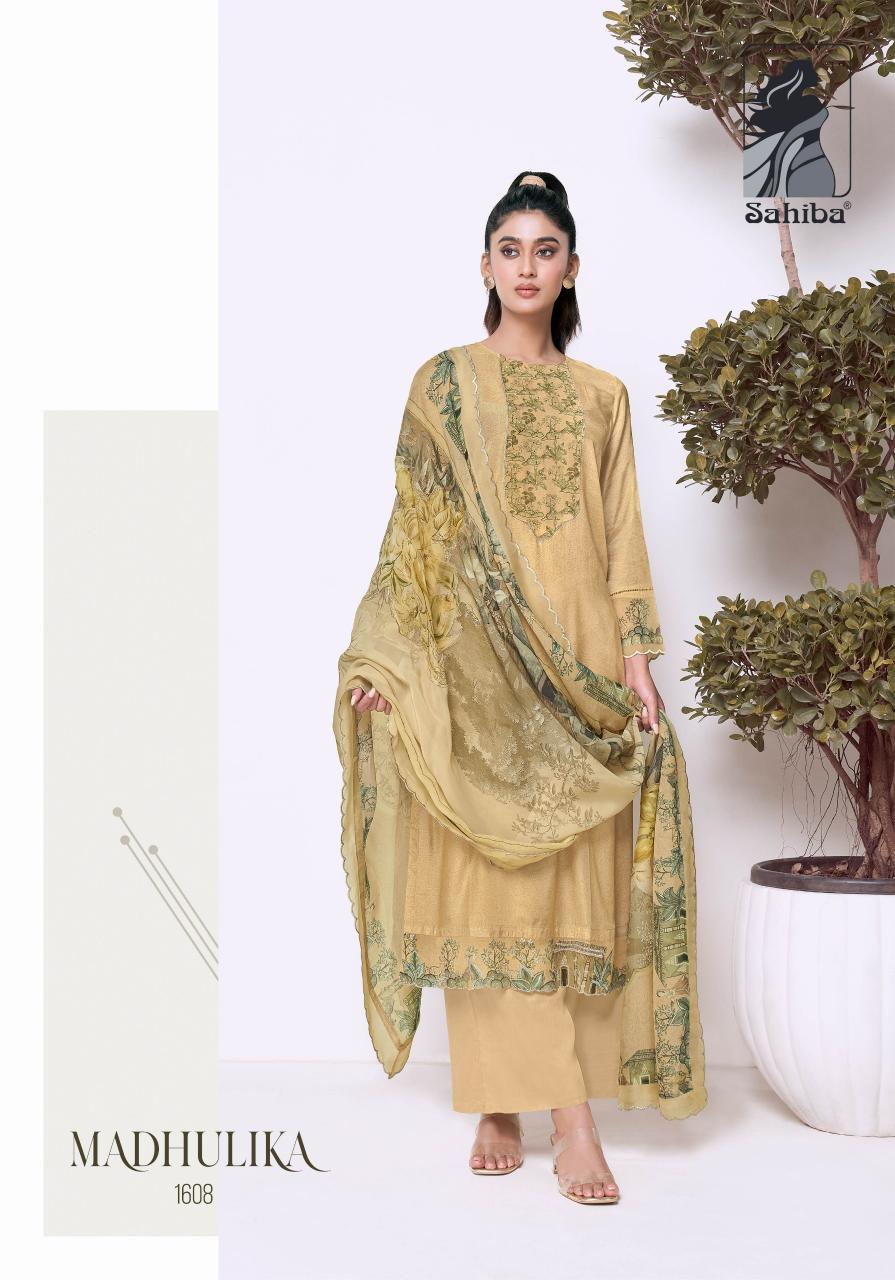 Sahiba Madhulika catalog wholesale salwar kameez market in kolkata