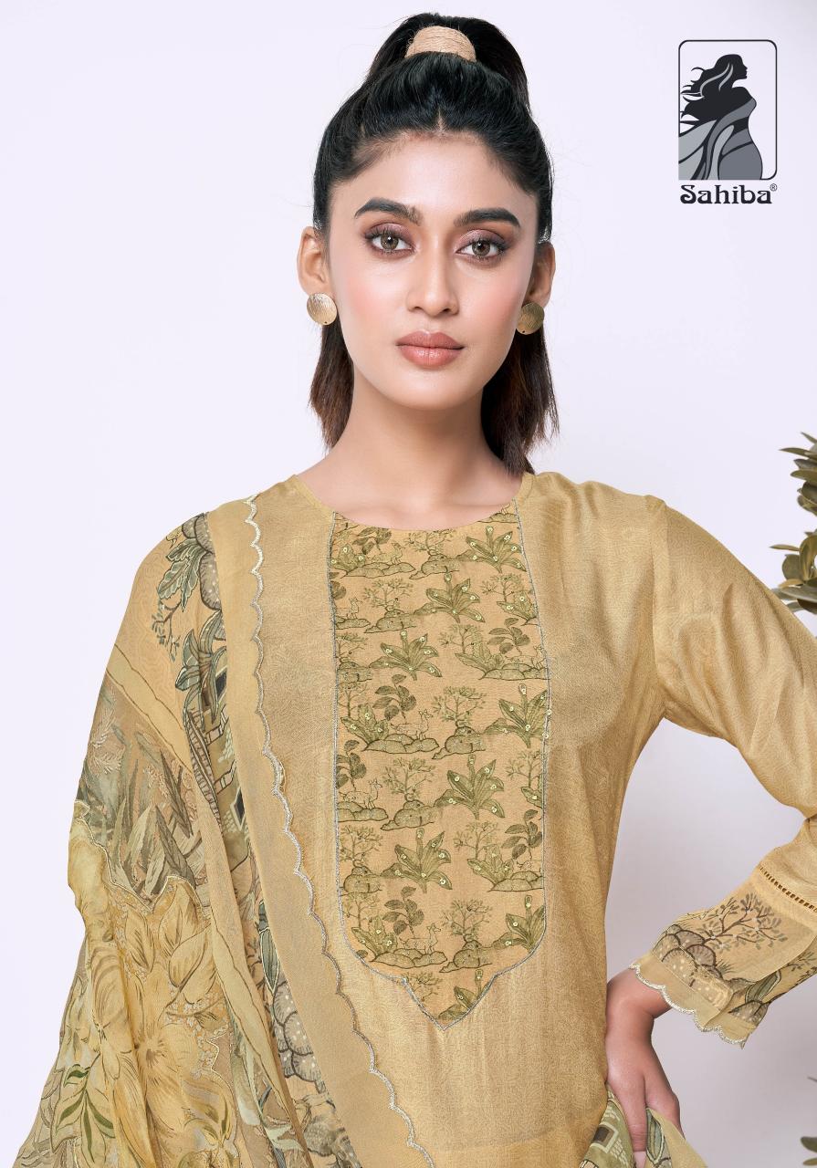 Sahiba Madhulika catalog wholesale salwar kameez market in kolkata