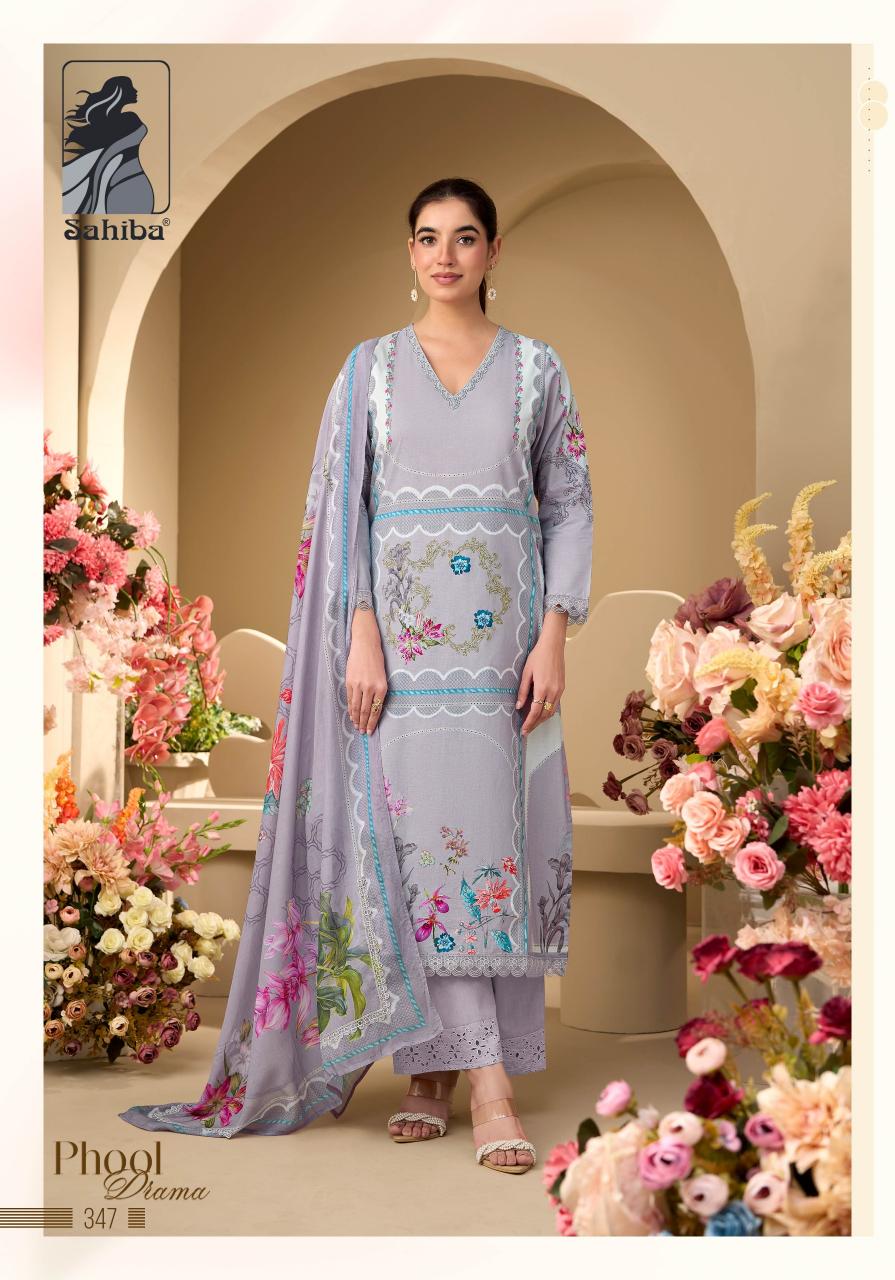 Sahiba Phool Diama catalog wholesale salwar kameez in hyderabad