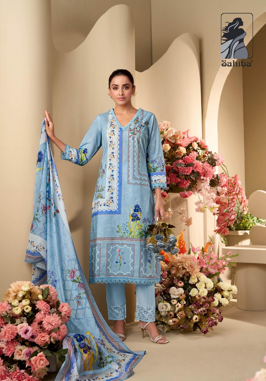 Sahiba Phool Diama catalog wholesale salwar kameez in hyderabad