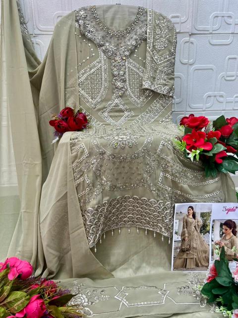 Sajida 1170 catalog original pakistani suits wholesale india