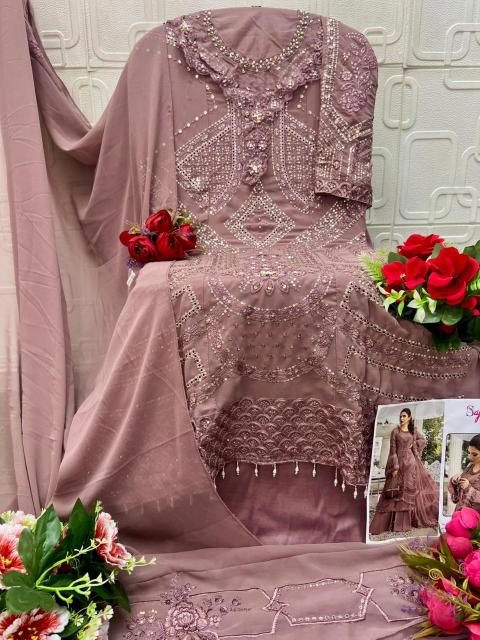 Sajida 1170 catalog original pakistani suits wholesale india