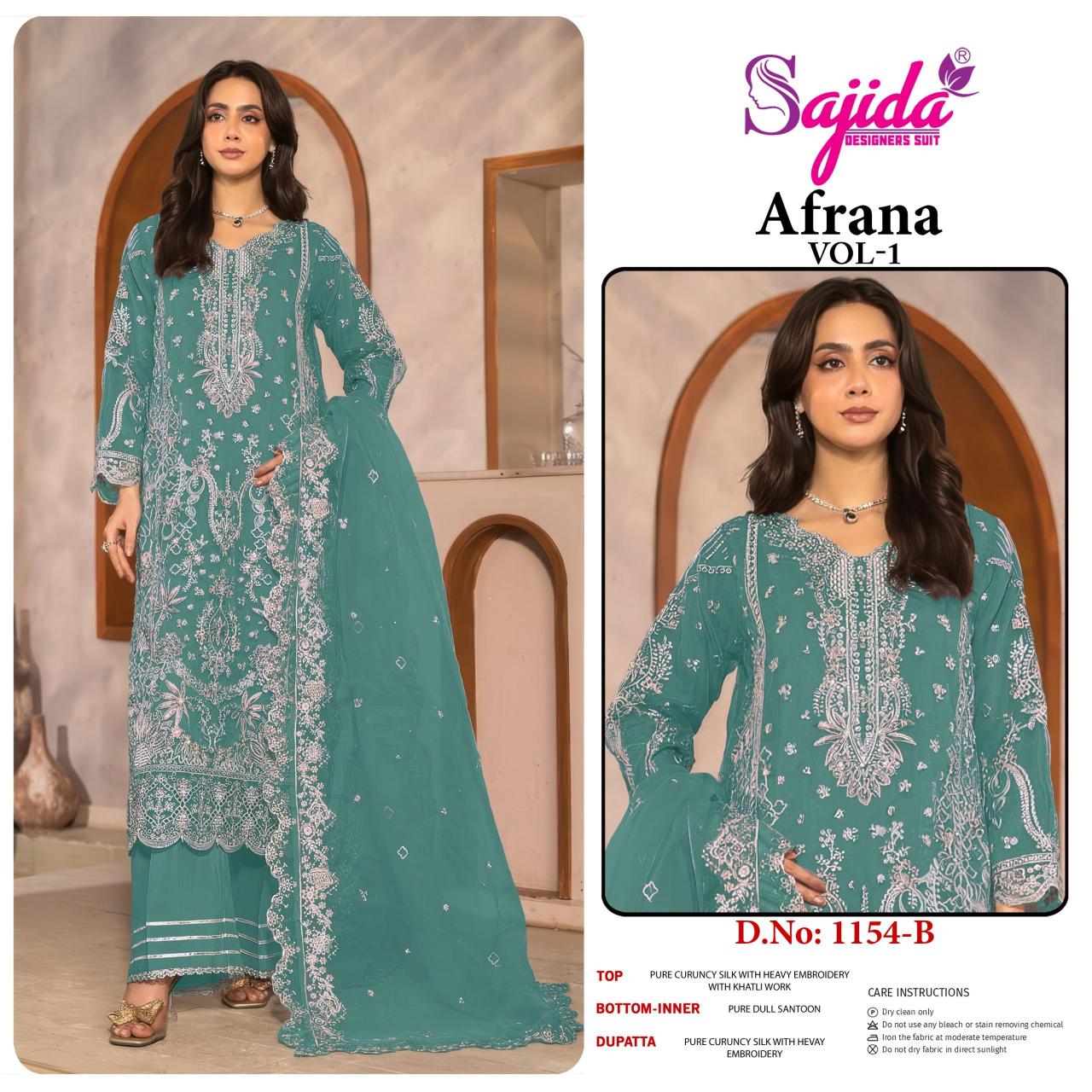 Sajida Afrana Vol 1 catalog pakistani suits catalogue wholesale