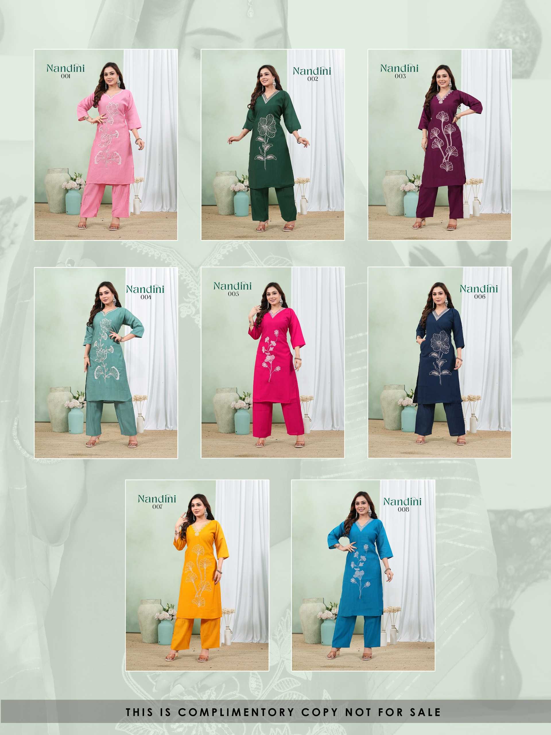 Sammy Nandini catalog coord set wholesale image