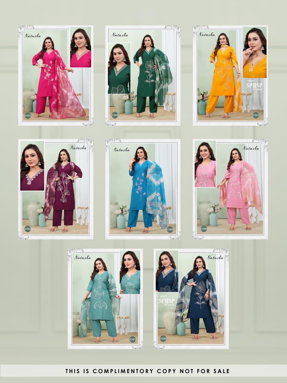 Sammy Natasha catalog kurtis wholesale in amritsar