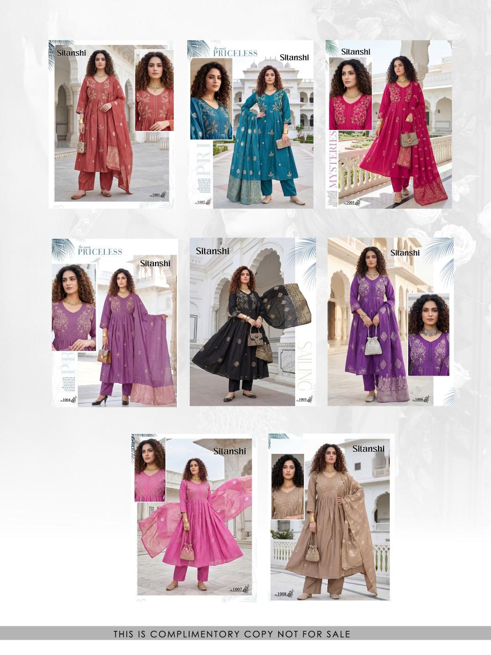 Sammy Sitanshi catalog designer kurti wholesalers in delhi