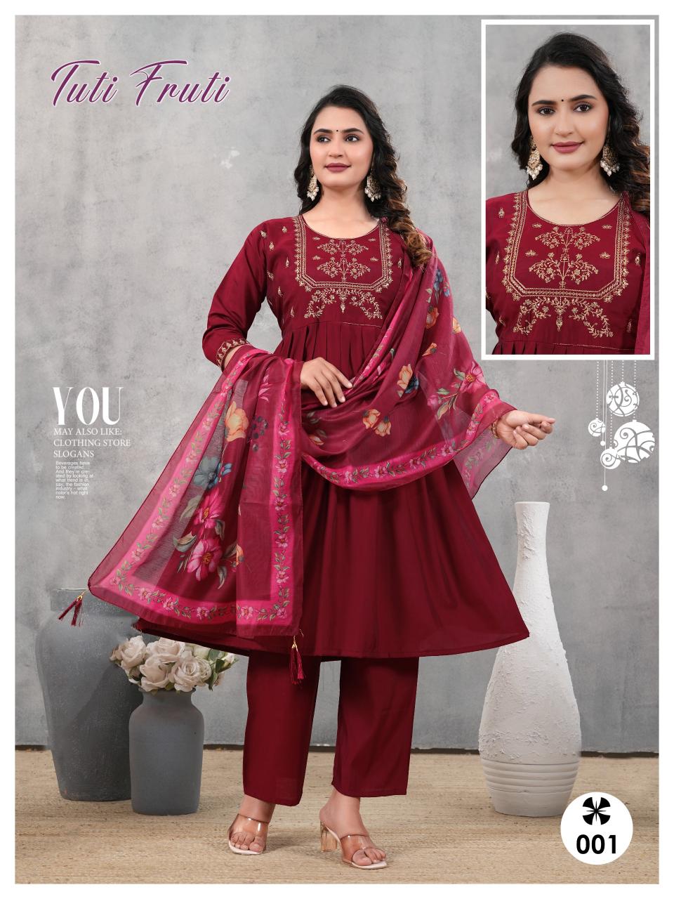 Sammy Tuti Fruti catalog womens design kurtis wholesaler