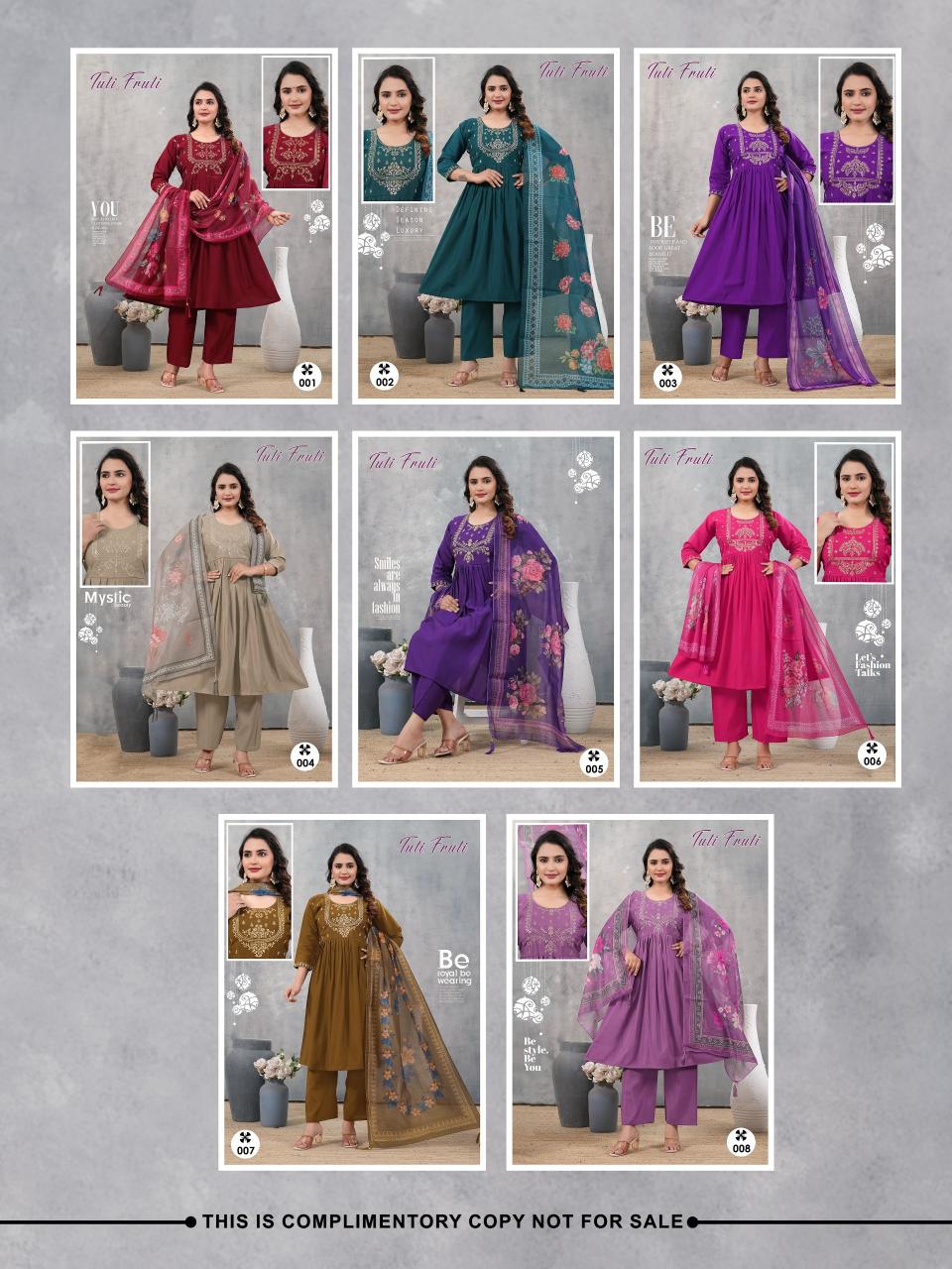 Sammy Tuti Fruti catalog womens design kurtis wholesaler
