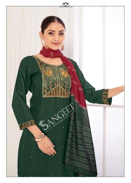 Sangeet Mahira Vol 3 Catalog rayon kurti meteriale wholesale