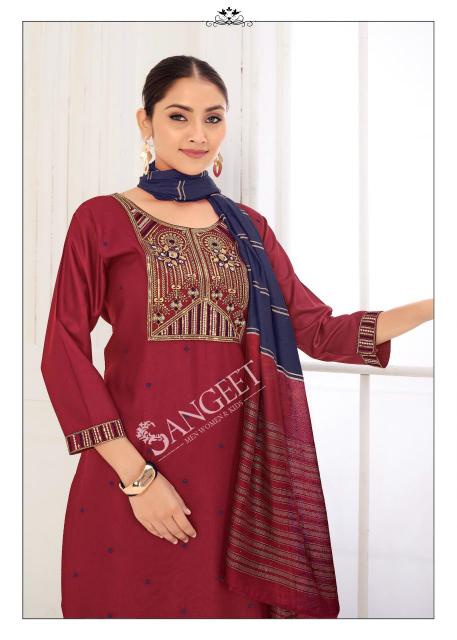 Sangeet Mahira Vol 3 Catalog rayon kurti meteriale wholesale