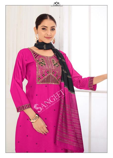 Sangeet Mahira Vol 3 Catalog rayon kurti meteriale wholesale