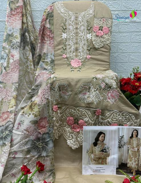 Saniya Ombre 25001 catalog pakistani designer suits wholesale