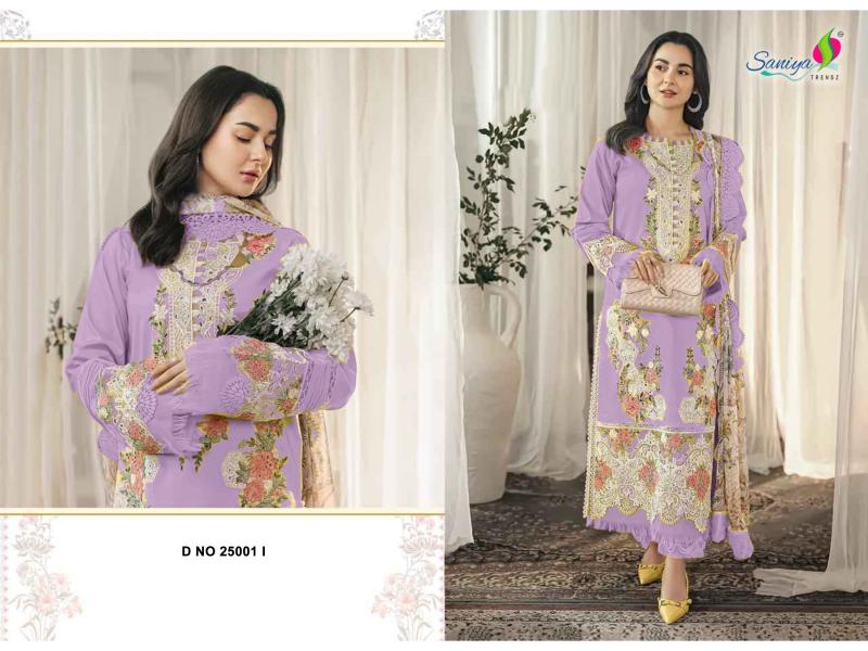 Saniya Ombre 25001 catalog pakistani designer suits wholesale