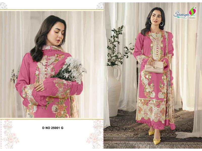 Saniya Ombre 25001 catalog pakistani designer suits wholesale