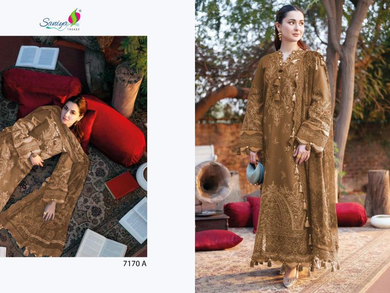 Saniya Ombre 7170 catalog designer pakistani suits wholesale