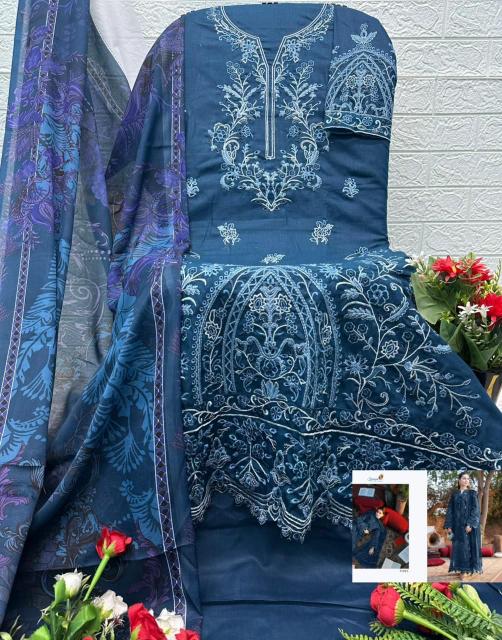 Saniya Ombre 7170 catalog designer pakistani suits wholesale