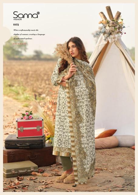 Sanna Veil of Summer catalog salwar kameez material wholesale