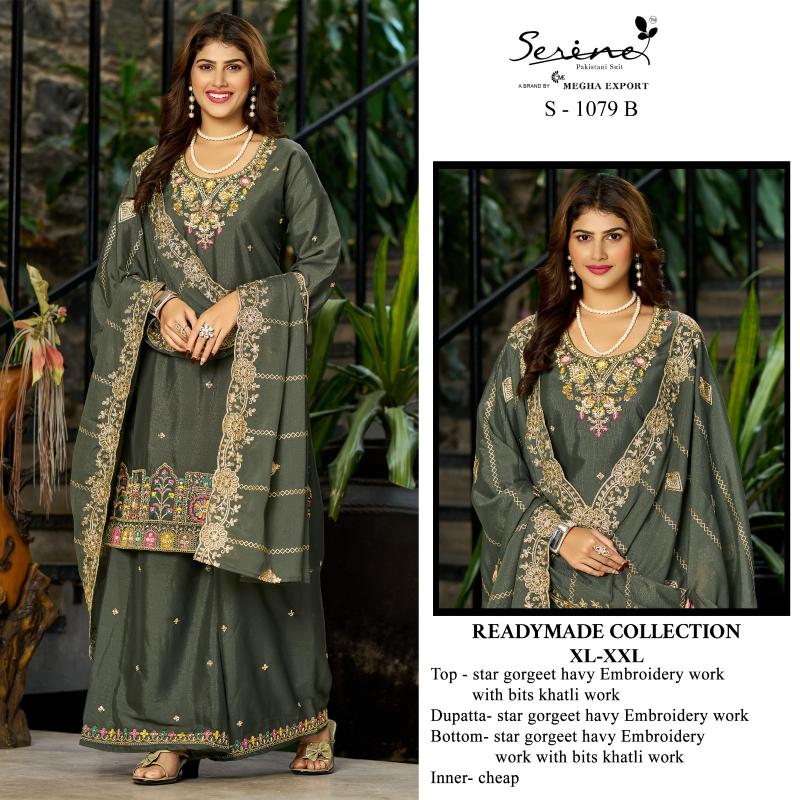 Serine S 1079 catalog wholesale market pakistani suit