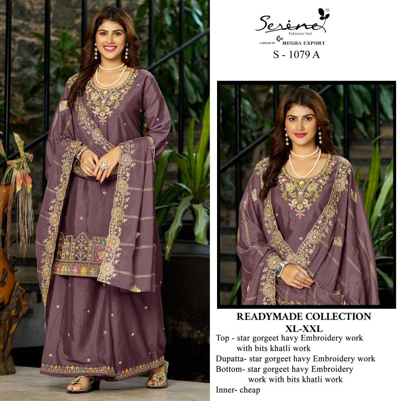 Serine S 1079 catalog wholesale market pakistani suit
