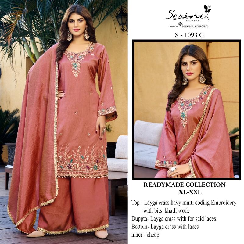 Serine S 1093 catalog pakistani suits wholesale india