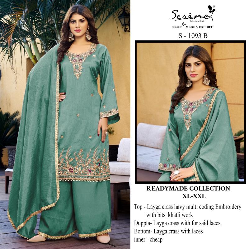 Serine S 1093 catalog pakistani suits wholesale india