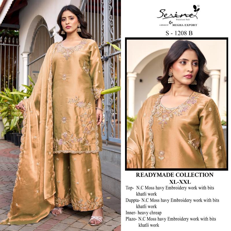 Serine S 1208 catalog wholesale pakistani designer suits in delhi
