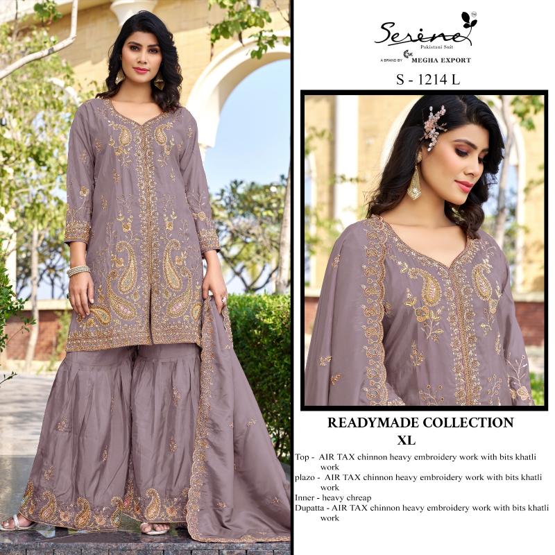 Serine S 1214 catalog wholesale pakistani suits in kashmir