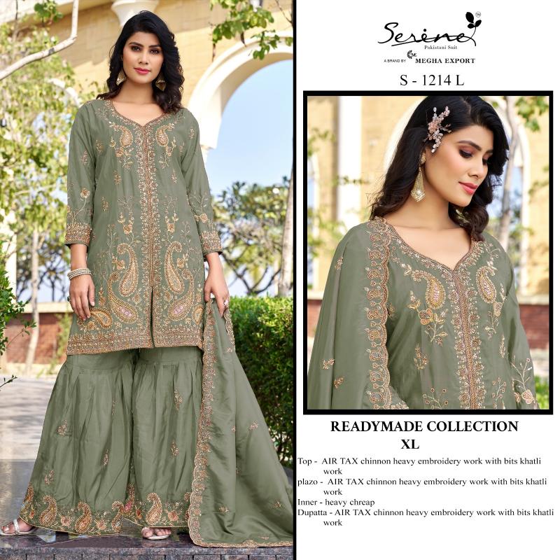 Serine S 1214 catalog wholesale pakistani suits in kashmir