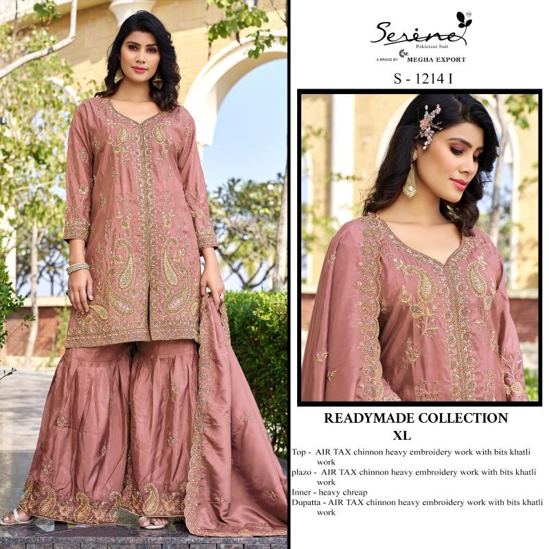 Serine S 1214 catalog wholesale pakistani suits in kashmir