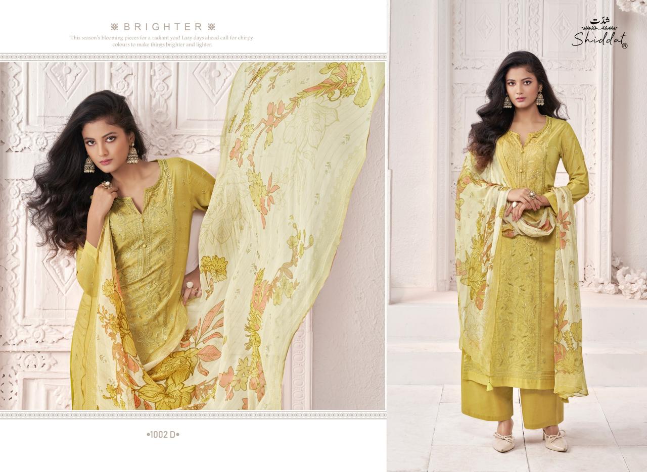 Shiddat Adora 1002 catalog wholesale pakistani salwar kameez online