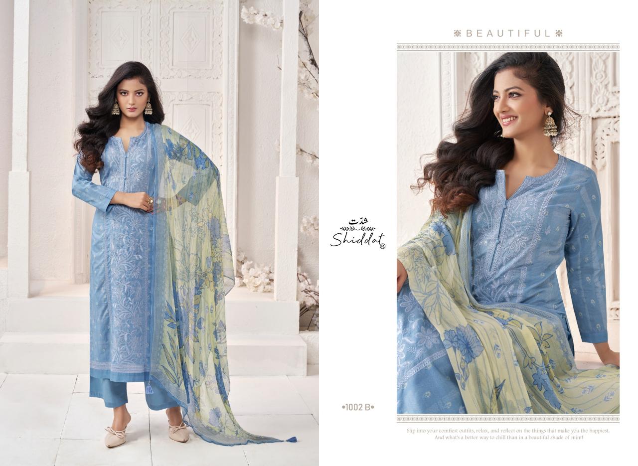 Shiddat Adora 1002 catalog wholesale pakistani salwar kameez online