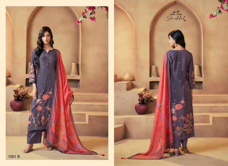 Shiddat Serina 1001 catalog salwar kameez wholesale surat