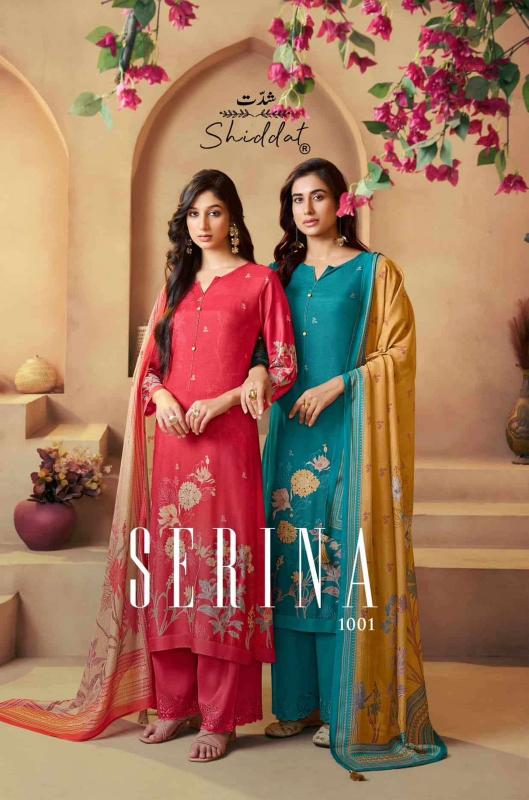 Shiddat Serina 1001 catalog salwar kameez wholesale surat