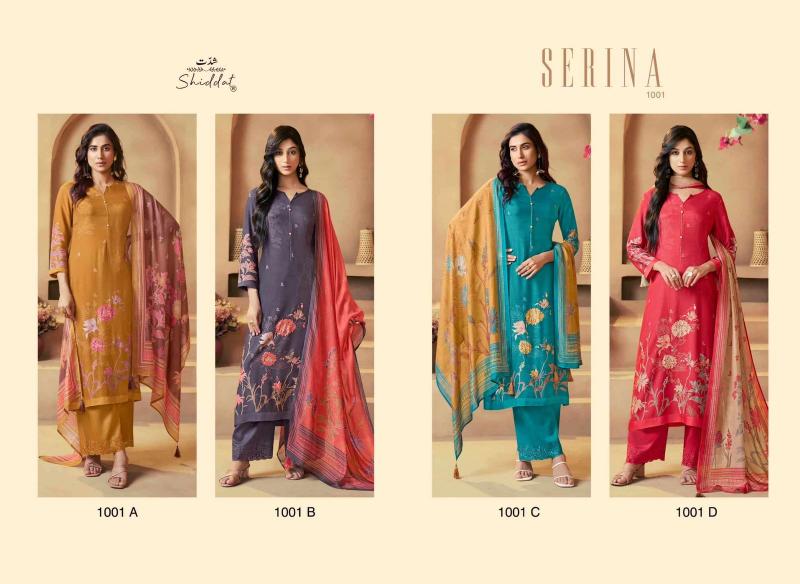 Shiddat Serina 1001 catalog salwar kameez wholesale surat