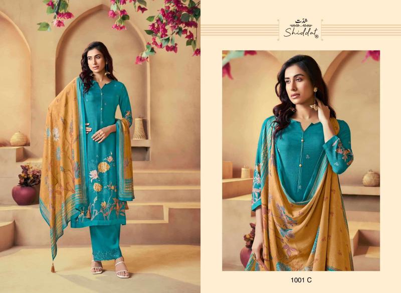 Shiddat Serina 1001 catalog salwar kameez wholesale surat