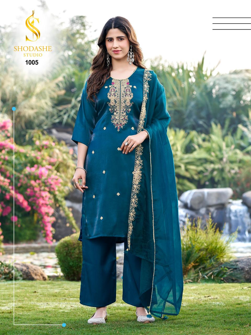 Shodashe Falak catalog kurti material wholesale online
