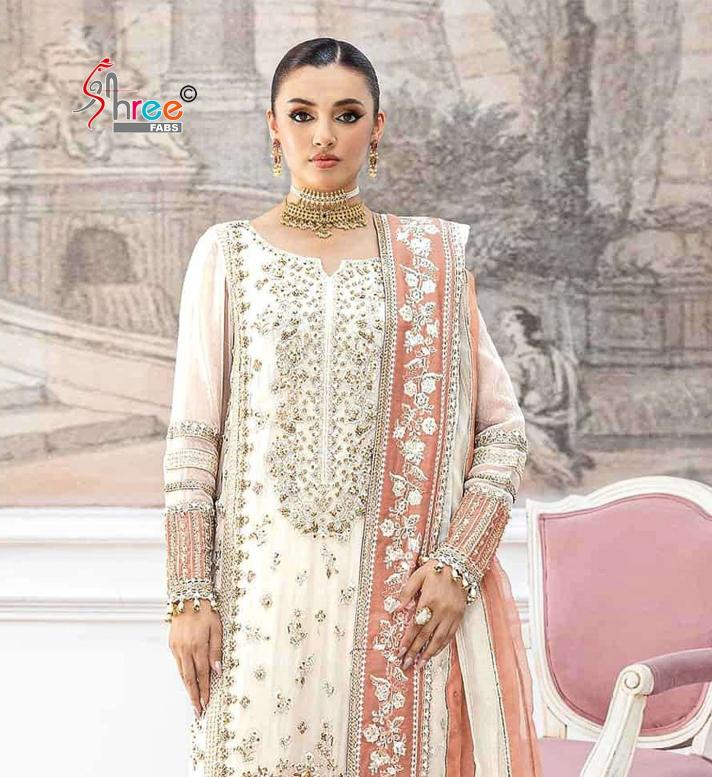Shree fabs 5609 catalog pakistani suits wholesalers in kolkata
